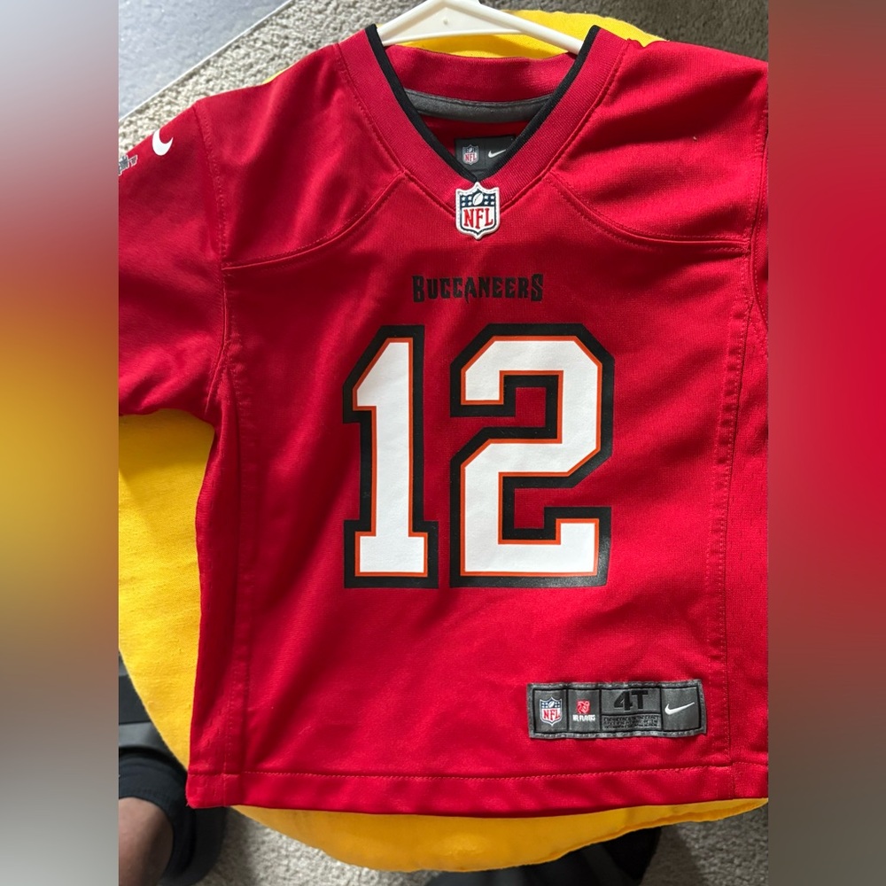 NFL Red On-Field Jersey for Kids
